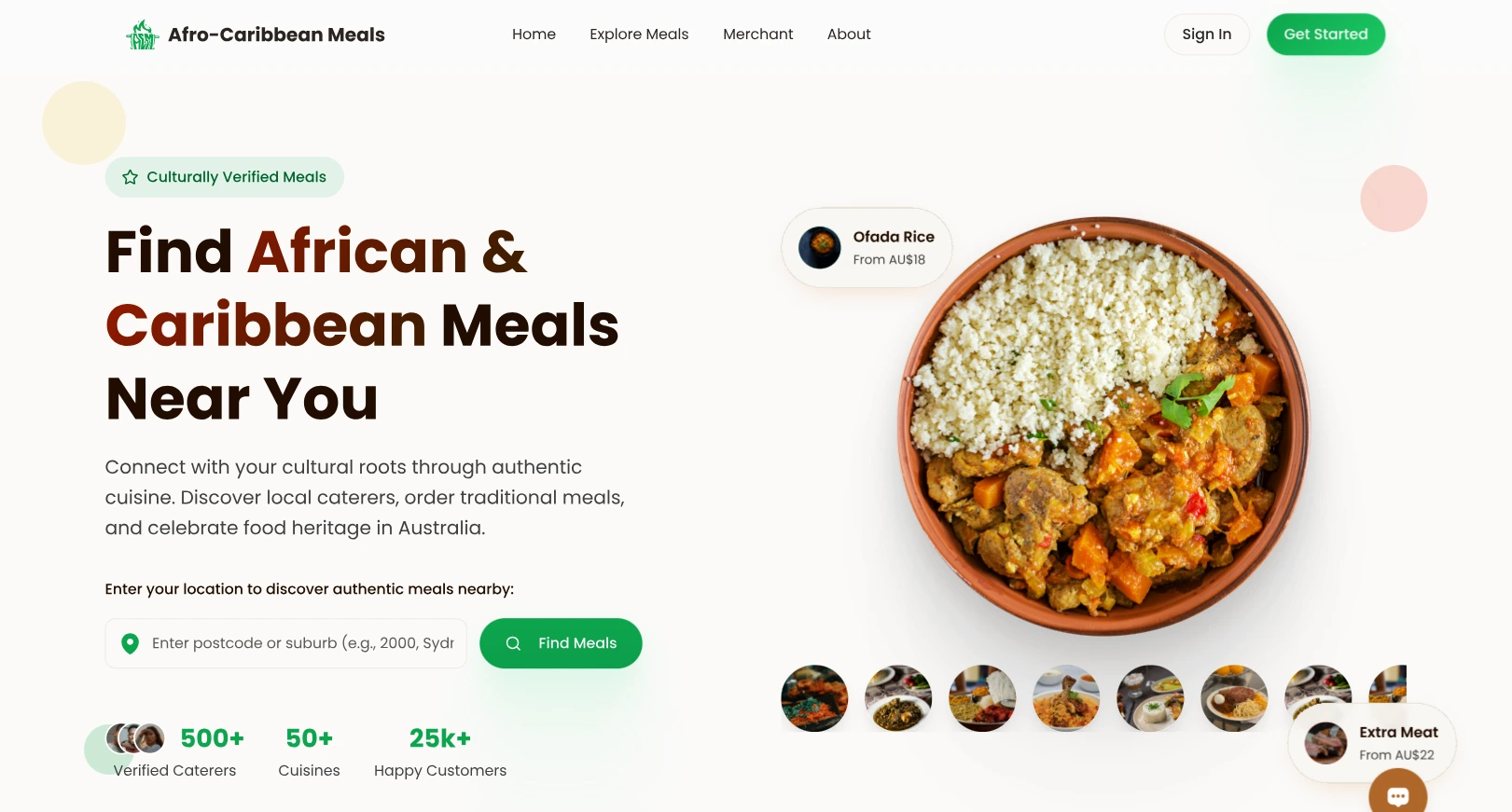 Afro-Caribbean Meals
