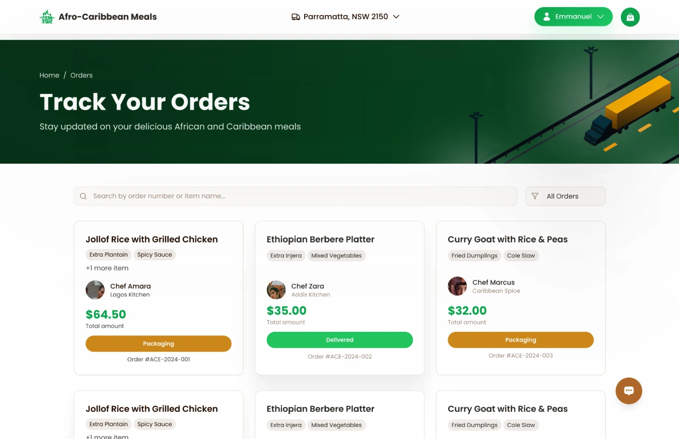 Dish Detail and Checkout Experience